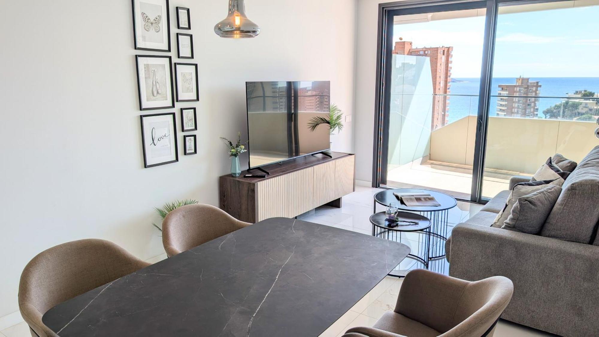Benidorm Beach Sea View Apartment Exteriör bild